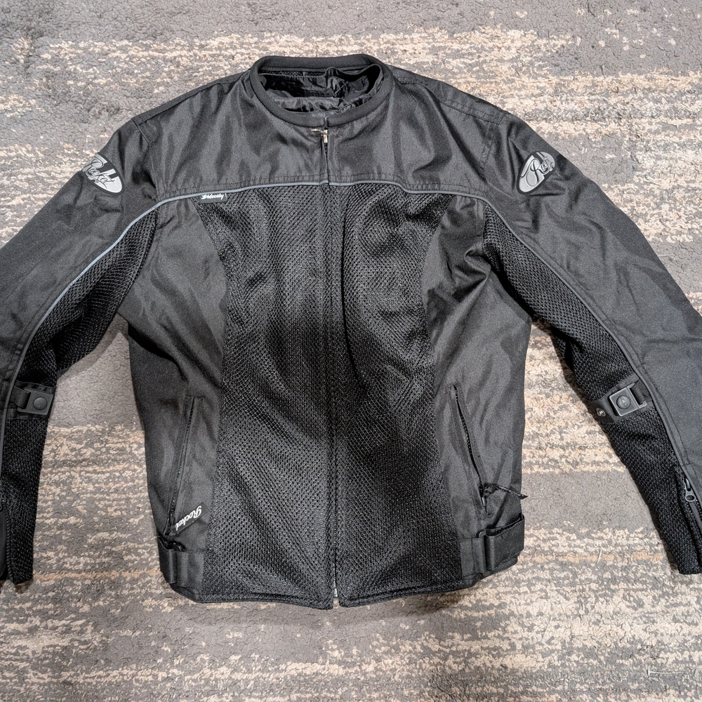 Women's Joe Rocket Black Motorcycle Jacket